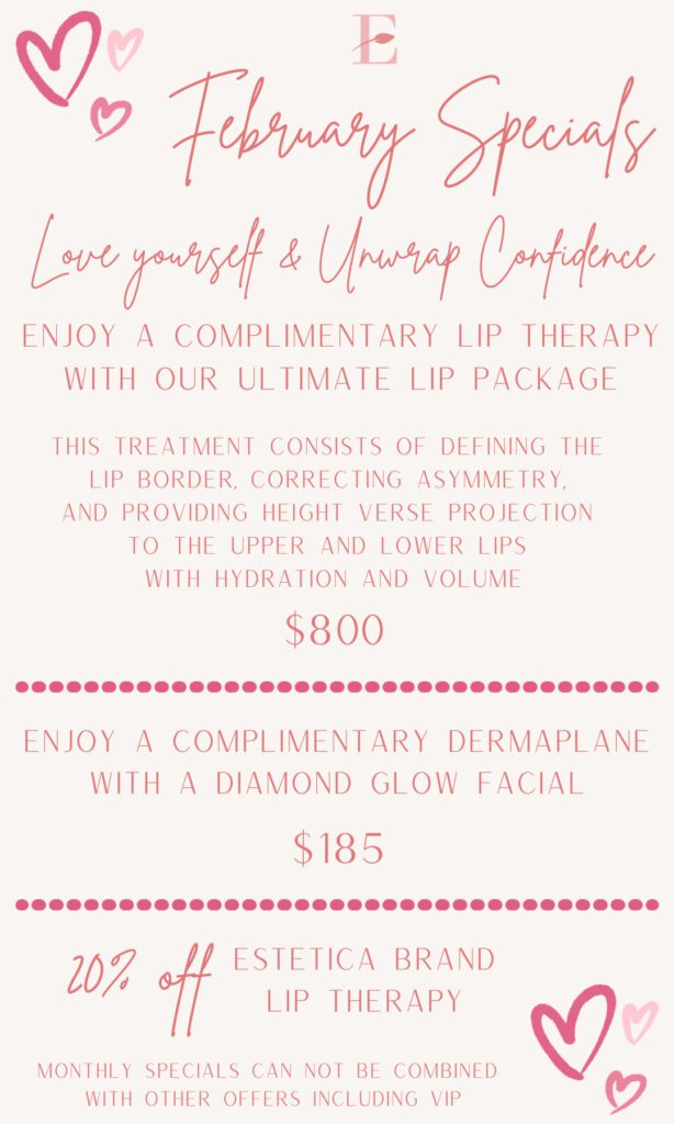 A picture of some information about the ultimate lip package.